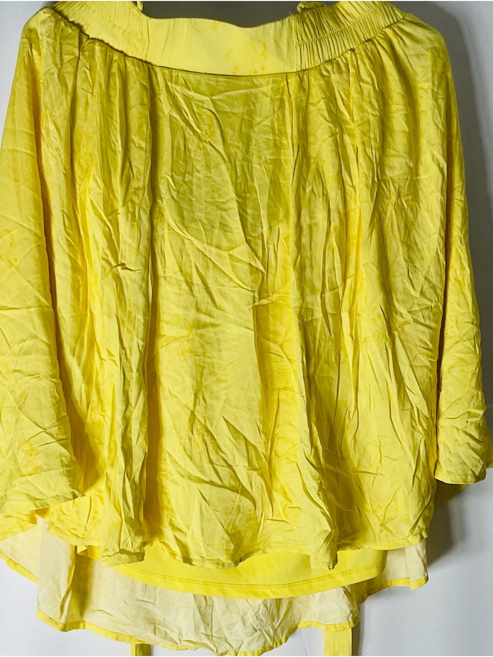 Disney Torrid Snow White Suspender Skirt Plus Size Yellow Princess Disneybound